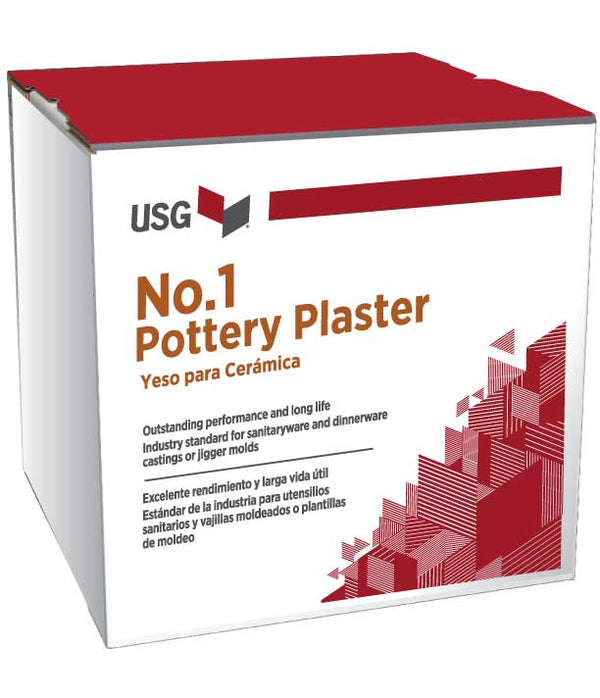USG No. 1 Pottery Plaster - Sanitary Ware and General Casting Applications  - 50 pound bag 