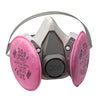 Dual Cartridge Dust Respirator with 2 Filters