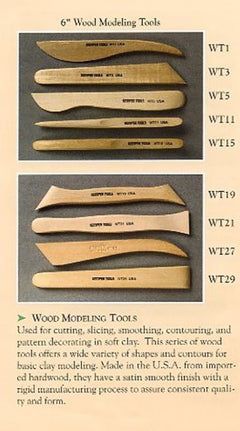 Kemper 406 10 Wood Modeling Tool - Ceramic Supply Pittsburgh